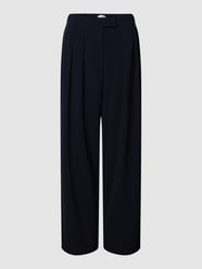 Stoffen broek met achterzakken, model 'QUIRINO' van MaxMara Leisure - 13