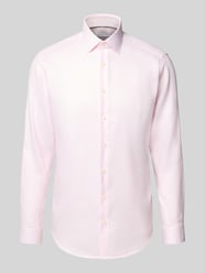 Regular Fit Business-Hemd mit Kentkragen von Christian Berg Men Pink - 32