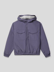 Jacke mit Pattentaschen Modell 'JASPEN' von Kabooki Blau - 34