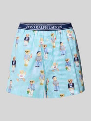 Szorty od piżamy o kroju comfort fit z czystej bawełny od Polo Ralph Lauren - 27
