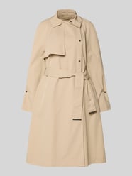Trenchcoat mit Ziersteinbesatz von Emporio Armani Beige - 7