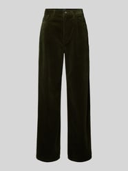 Spodnie sztruksowe z szerokimi nogawkami i 5 kieszeniami od Polo Ralph Lauren - 17