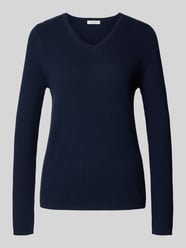 Strickpullover mit V-Ausschnitt von Christian Berg Woman - 30