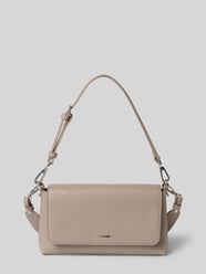 Handtasche mit Label-Applikation von CK Calvin Klein Grau - 31