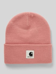 Beanie mit Label-Patch Modell 'ASHLEY' von Carhartt Work In Progress Rosa - 11