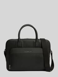 Torba na laptop z taśmą do mocowania na walizce i z napisem z logo od Tommy Hilfiger - 41