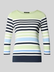 t-shirt z mieszanka wiskozy i elastanu z rękaw o dł. 3/4 od Betty Barclay - 32