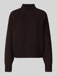 Relaxed fit gebreide pullover met wol, model 'Paulina' van Neo Noir - 38