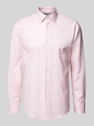 Regular fit zakelijk overhemd met kentkraag, model 'Joe' van BOSS Roze - 16