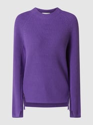 Sweter z domieszką wełny  od Oui Fioletowy - 27