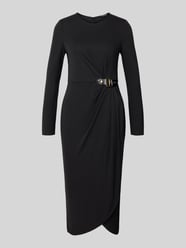 Sukienka midi z okrągłym dekoltem model ‘SABLISE’ od Lauren Ralph Lauren - 45