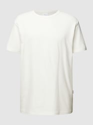 T-Shirt mit Rundhalsausschnitt von Selected Homme Weiß - 31