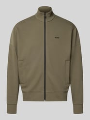 Regular Fit Sweatjacke aus Baumwoll-Mix Modell 'SW_Union Skaz' von BOSS Green - 48