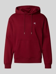 Hoodie mit Kapuze von Calvin Klein Jeans Bordeaux - 22