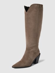 Stiefel mit  Blockabsatz von Newd Tamaris Beige - 45