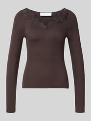 Slim Fit Longsleeve aus reiner Baumwolle von Rich & Royal - 36