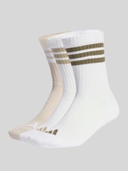 Skarpety z mieszanki bawełny w zestaw 3 szt. od adidas Sportswear - 40