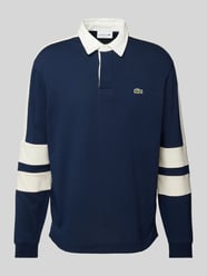 Koszulka polo o kroju classic fit z długim rękawem od Lacoste - 43