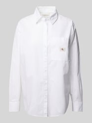 Relaxed Fit Bluse mit Label-Detail von Calvin Klein Jeans - 11
