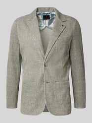 Marynarka na 2 guziki o kroju slim fit z kołnierzem z połami od Zuitable - 21