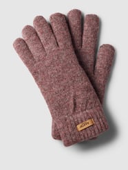 Handschuhe mit Label-Detail Modell 'Witzia' von Barts Lila - 19