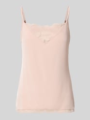 Regular Fit Top aus Viskose-Mix Modell 'Poetry' von Mey Pink - 36
