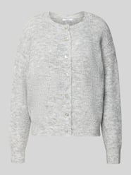 Strickjacke mit Rundhalsausschnitt Modell 'NAOMI' von VILLA SOPHIE - 5