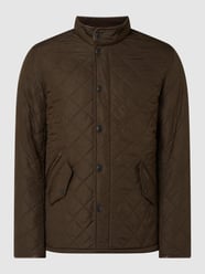 Steppjacke mit Pattentaschen Modell 'Powell' von Barbour Grün - 11