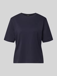 T-shirt z wyhaftowanym logo model 'SVEHA' od Oui - 29