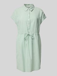Tailliertes Mini-Blusenkleid mit Streifenmuster von Tom Tailor Denim - 9