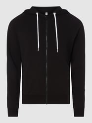 Sweatjacke mit Stretch-Anteil von Moschino Swim + Underwear Schwarz - 13