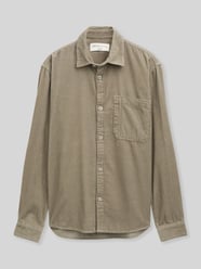 Koszula casualowa ze sztruksu z pełną listwą guzikową od Tom Tailor Denim - 18