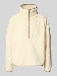 regular fit sweatshirt met opstaande kraag van Peak Performance Beige - 14