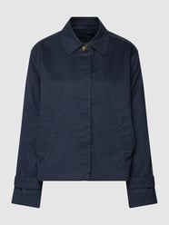 Jacke mit Umlegekragen Modell 'Hajani' von OPUS Blau - 18