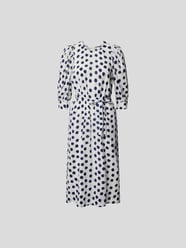 Midikleid mit Polka Dots von BAUM & PFERDGARTEN Weiß - 18