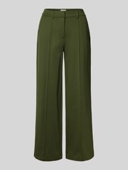 Wide Leg Stoffhose mit fixierten Bügelfalten Modell 'KATE' von ICHI - 10