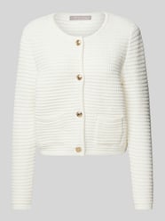 Cardigan mit Strukturmuster von Christian Berg Woman Selection - 21