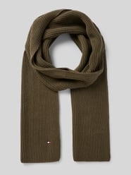 Sjaal met labelstitching van Tommy Hilfiger Groen - 27