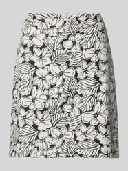 Rozkloszowana minispódnica z mieszanki bawełny model 'FUNGO' od Weekend Max Mara - 10