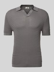 Regular Fit Poloshirt mit V-Ausschnitt Modell 'BRAIAN' von Drykorn - 7