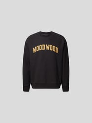 Sweatshirt mit Brand-Schriftzug von WOOD WOOD Grau - 45