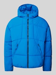 Steppjacke mit Reißverschlusstaschen von REVIEW Blau - 21