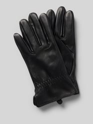 Handschuhe aus echtem Leder mit eingefassten Abschlüssen von EEM - 1