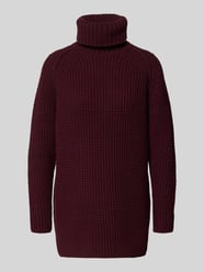 Regular fit coltrui van katoenmix van Marc O'Polo Denim Bordeaux - 38