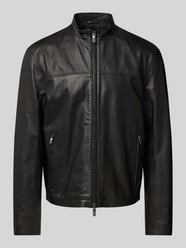 Lederjacke mit Zweiwege-Reißverschluss von ARMANI EXCHANGE - 29