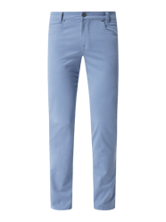 Modern Fit Hose mit Stretch-Anteil Modell 'Bill' von Gardeur Blau / Türkis - 8