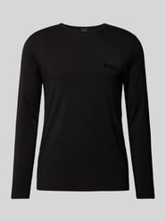 Longsleeve mit Label-Print von BOSS Schwarz - 12