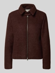 Regular Fit Wolljacke aus Woll-Mix mit Umlegekragen von ICHI - 41