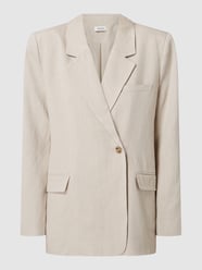 Blazer aus Leinen-Baumwoll-Mix von Modström Beige - 32