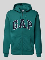 Bluza rozpinana z logo i kieszenią kangurka od GAP - 4